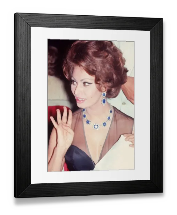 Framed Print : Cinema-Sophia Loren