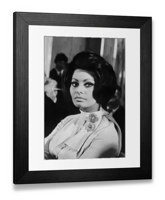 Framed Print : Cinema-Sophia Loren Framed Print : Cinema-Sophia Loren