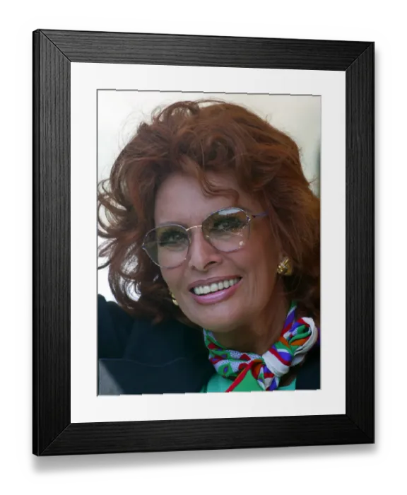 Framed Print : Cinema-Venice-Loren