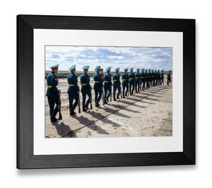 Framed Print : Russia-Defence-Army-Drills