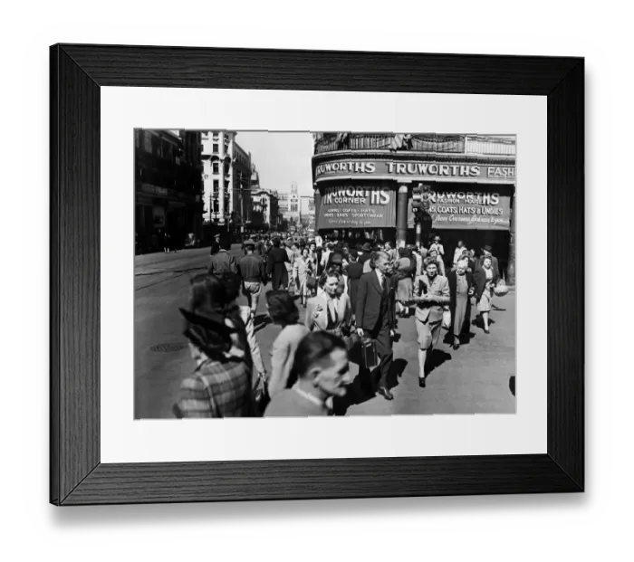 Framed Print : South Africa-Johannesburg-Streets