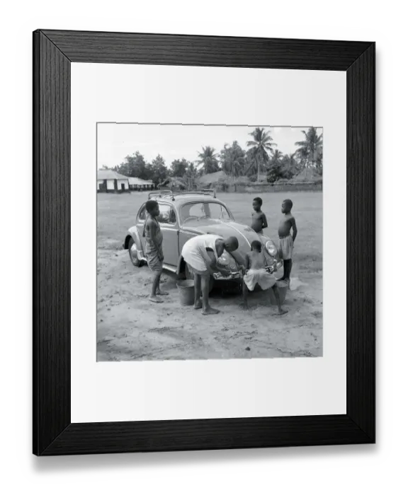 Framed Print : Germany-Mexico-Vw-Beetle