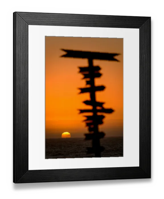Framed Print : Chile-Sunset-Feature Framed Print : Chile-Sunset-Feature