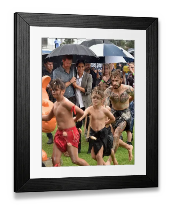 Framed Print : Australia-Britain-Royals