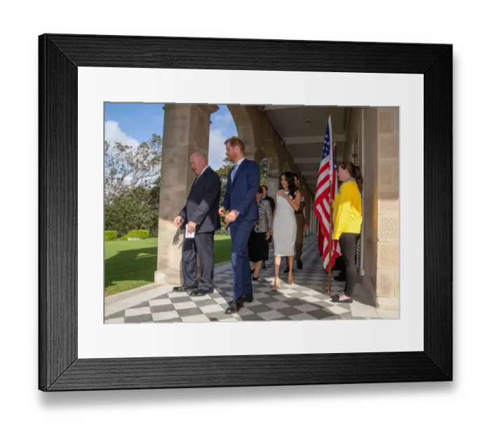 Framed Print : Australia-Britain-Royals-Politics Framed Print : Australia-Britain-Royals-Politics