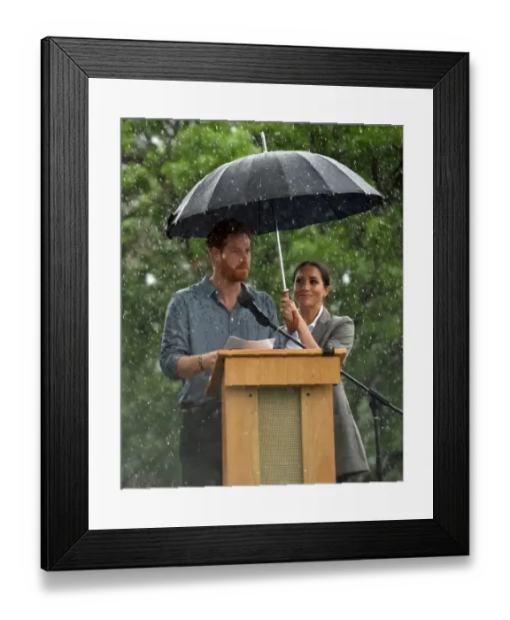 Framed Print : Australia-Britain-Royals
