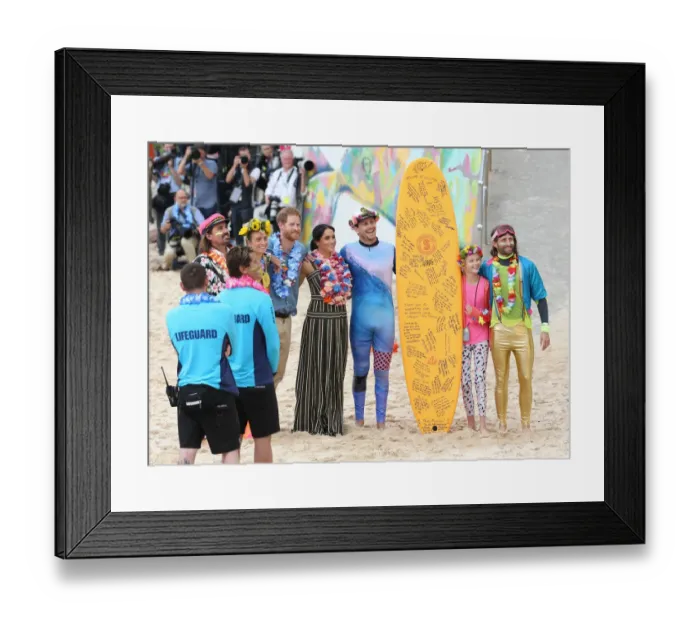 Framed Print : Australia-Britain-Royals