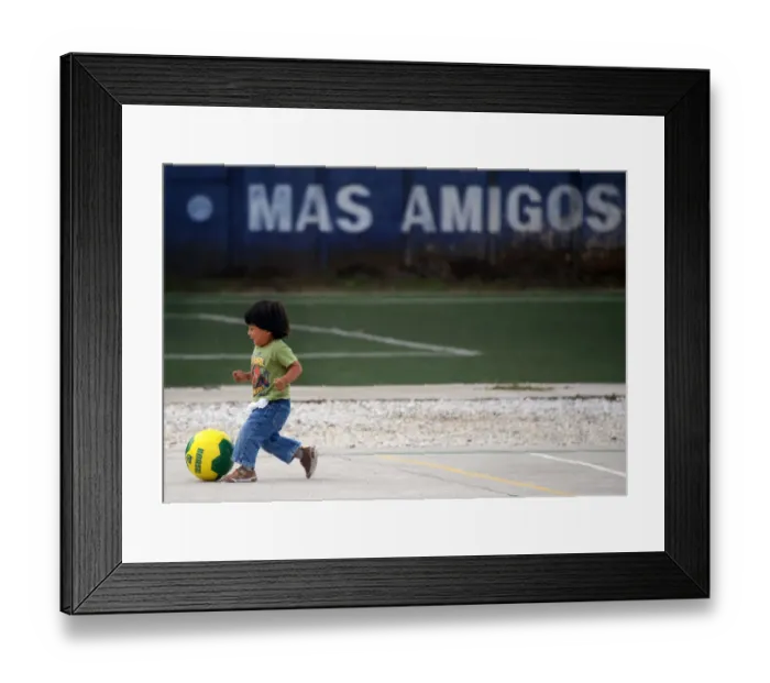 Framed Print : Guatemala-Theme-Football