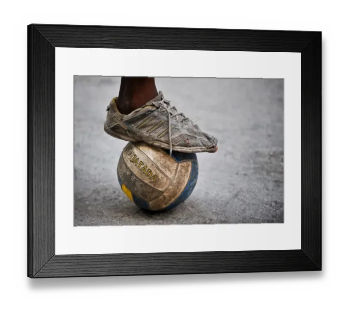 Framed Print : Cuba-Theme-Football Framed Print : Cuba-Theme-Football