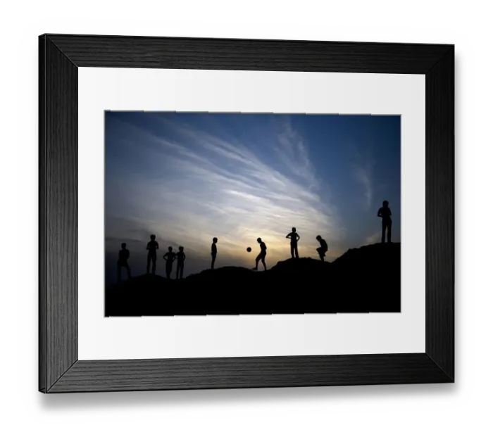 Framed Print : Palestinian-Gaza-Theme-Football