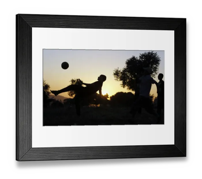Framed Print : Palestinian-Theme-Football Framed Print : Palestinian-Theme-Football
