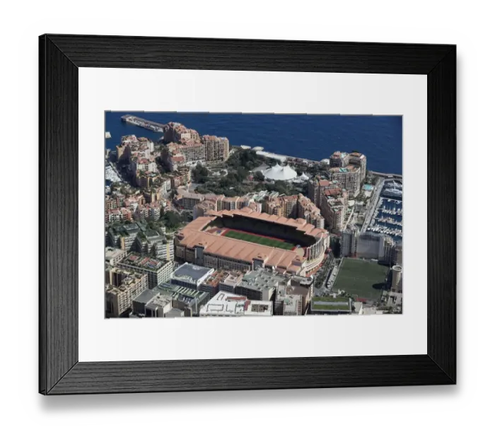 Framed Print : Fbl-Monaco-Landscape-Pitch Framed Print : Fbl-Monaco-Landscape-Pitch