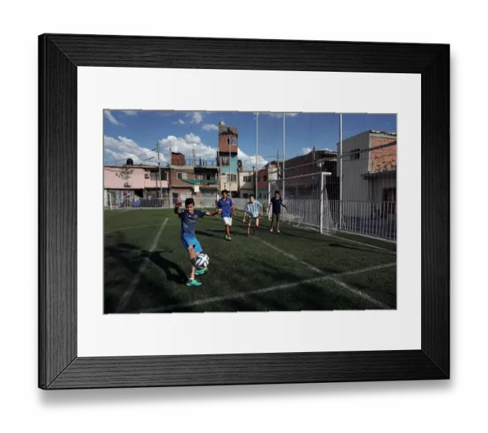 Framed Print : Fbl-Argentina-Pitch-Landscape