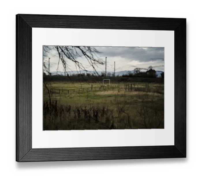 Framed Print : Fbl-Bulgaria-Pitch-Landscape