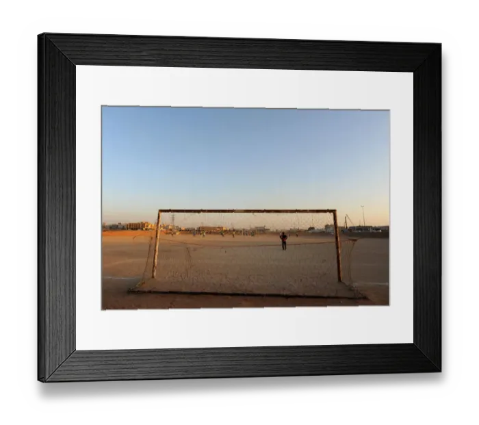 Framed Print : Fbl-Saudi-Pitch-Landscape Framed Print : Fbl-Saudi-Pitch-Landscape
