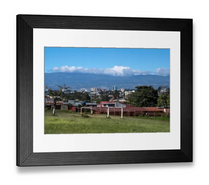 Framed Print : Fbl-Costa Rica-Pitch-Landscape