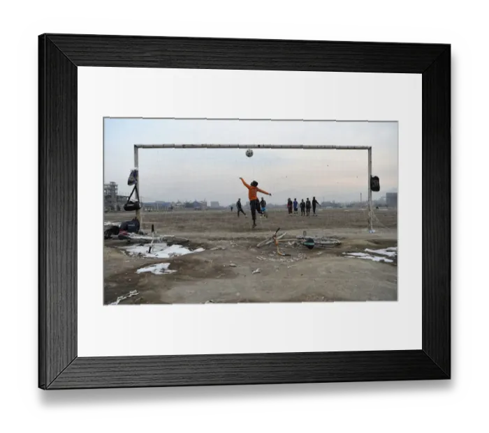 Framed Print : Fbl-Afghanistan-Pitch-Landscape