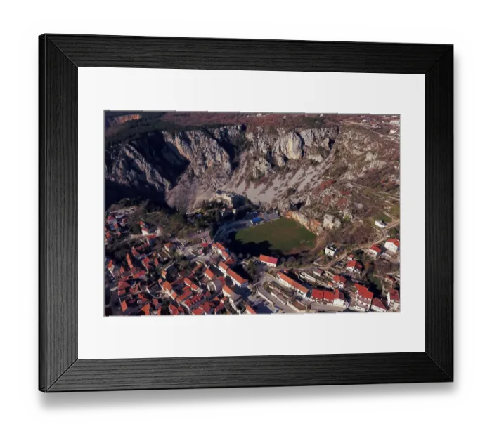 Framed Print : Fbl-Croatia-Pitch-Landscape