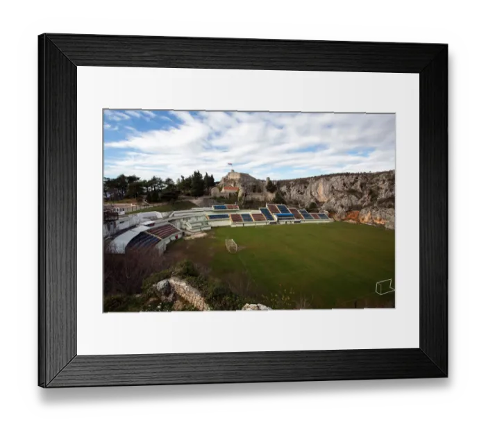 Framed Print : Fbl-Croatia-Pitch-Landscape Framed Print : Fbl-Croatia-Pitch-Landscape