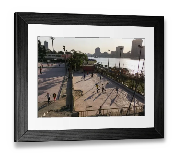 Framed Print : Fbl-Egypt-Pitch-Landscape