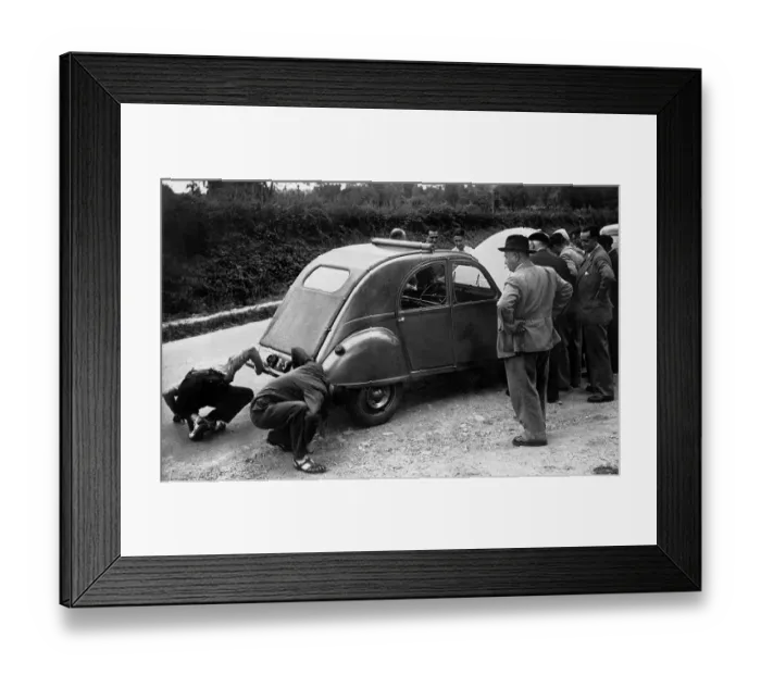 Framed Print : Automobile-Citroen-Medel