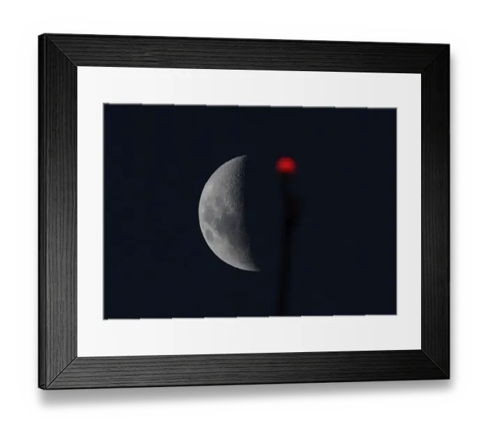 Framed Print : Fbl-Libertadores-River-Alianza-Moon