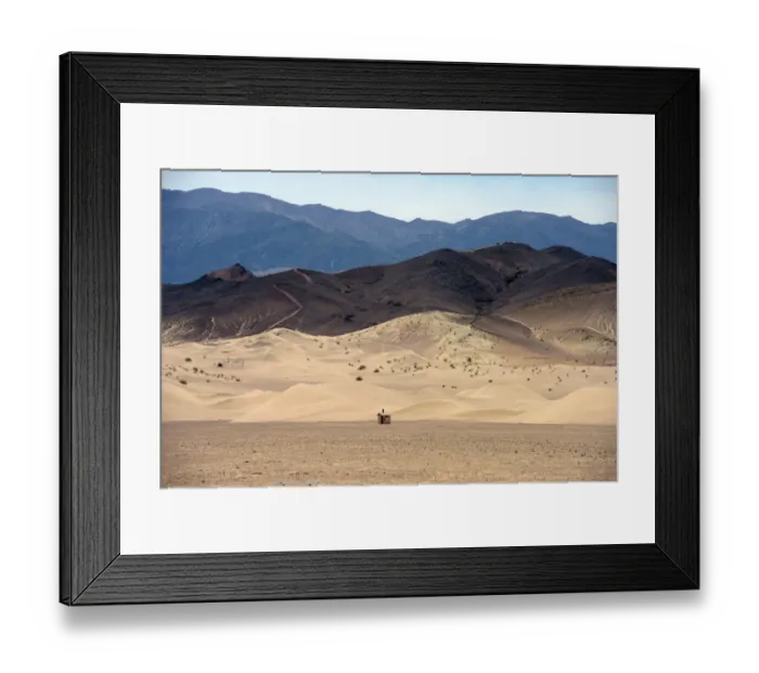 Framed Print : Us-Tourism-Dumont-Dunes