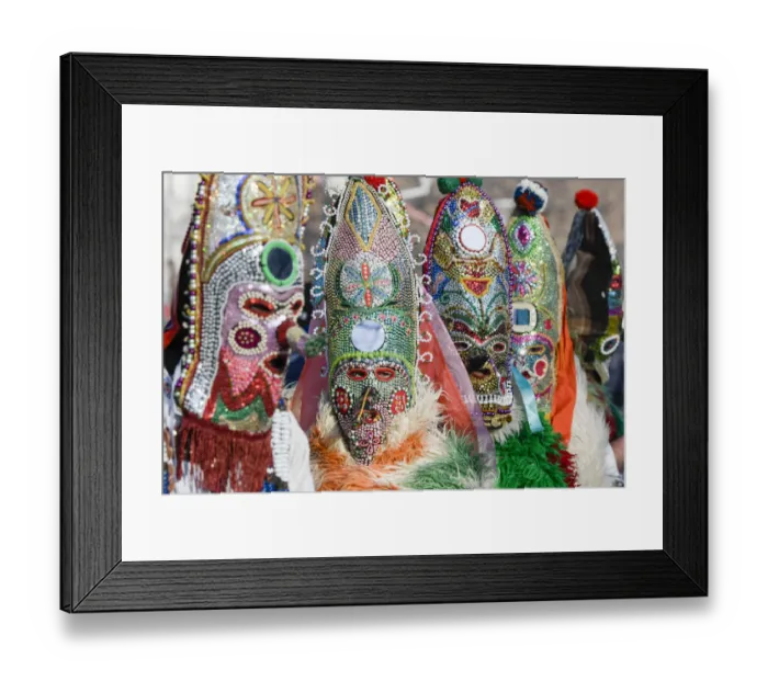 Framed Print : Bulgaria-Culture-Carnival-Festival Framed Print : Bulgaria-Culture-Carnival-Festival