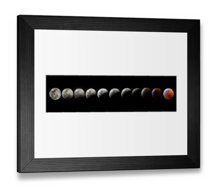 Framed Print : Super Blood Moon Framed Print : Super Blood Moon