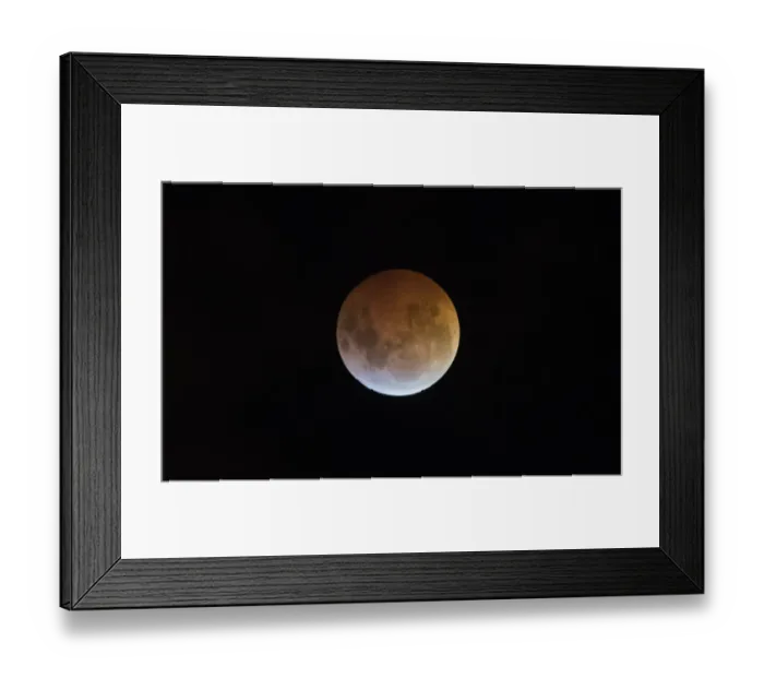 Framed Print : Crc-Astronomy-Moon-Eclipse