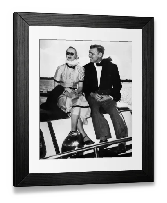 Framed Print : Boi-Clark Gable