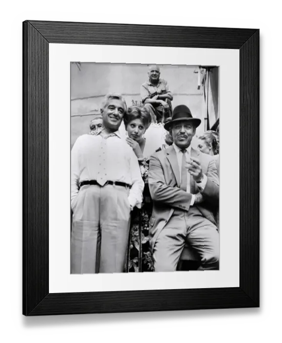 Framed Print : Cinema-Sophia Loren