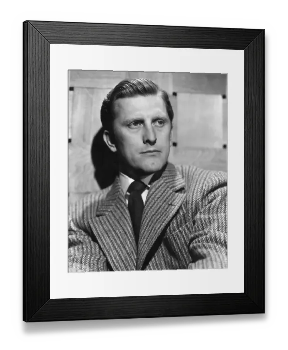 Framed Print : Cinema-Kirk Douglas