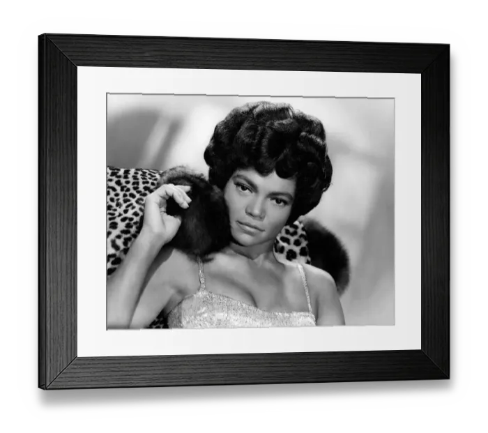 Framed Print : Culture-Music-Eartha-Kitt Framed Print : Culture-Music-Eartha-Kitt