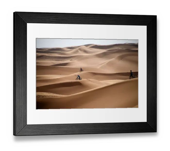 Framed Print : Morocco-Cycling-Vtt-Titan-Desert-Stage1