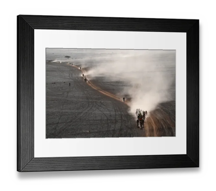 Framed Print : Cycling-Mor-Vtt-Titan-Desert-Stage4
