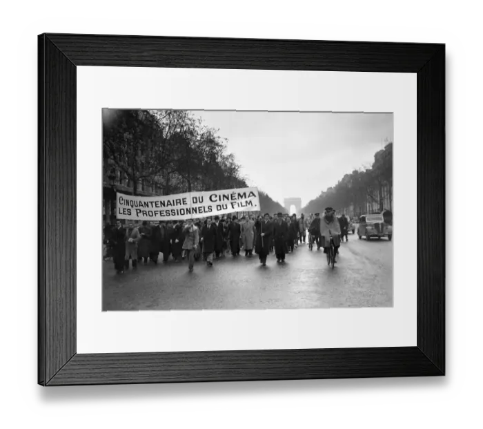 Framed Print : France-Cinema-After War Framed Print : France-Cinema-After War