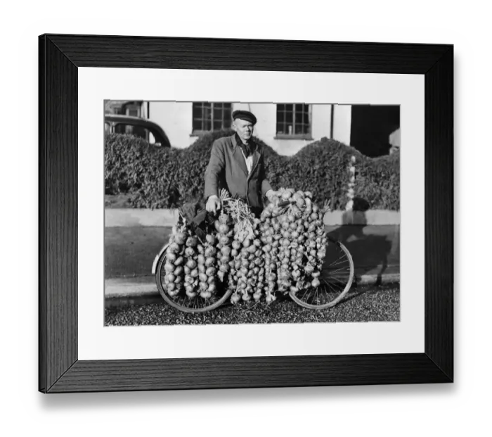 Framed Print : France-Street Vendor Framed Print : France-Street Vendor