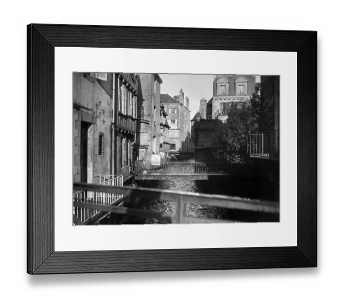 Framed Print : France-Brittany-Quimper