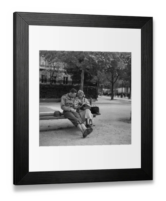 Framed Print : France-Paris-Us