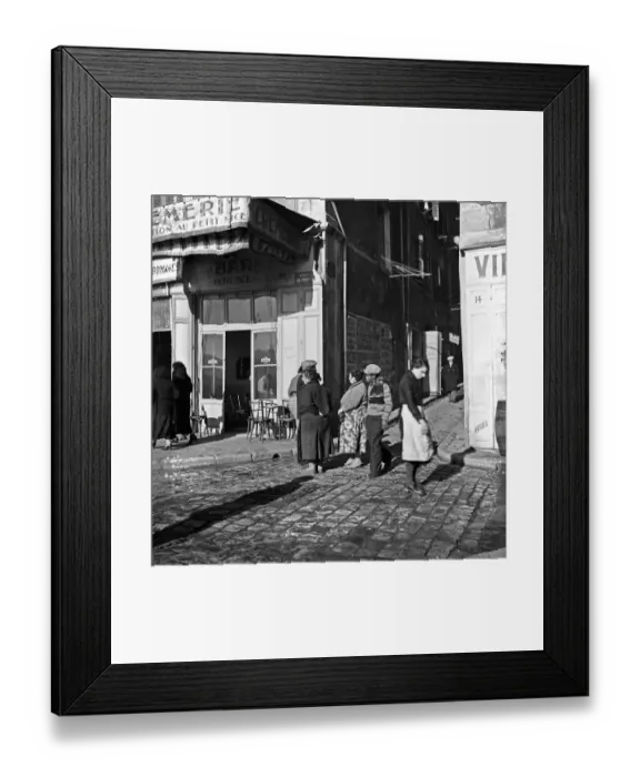 Framed Print : France-Marseille-Illustrations