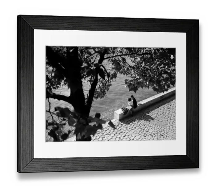 Framed Print : France-Paris-Seine