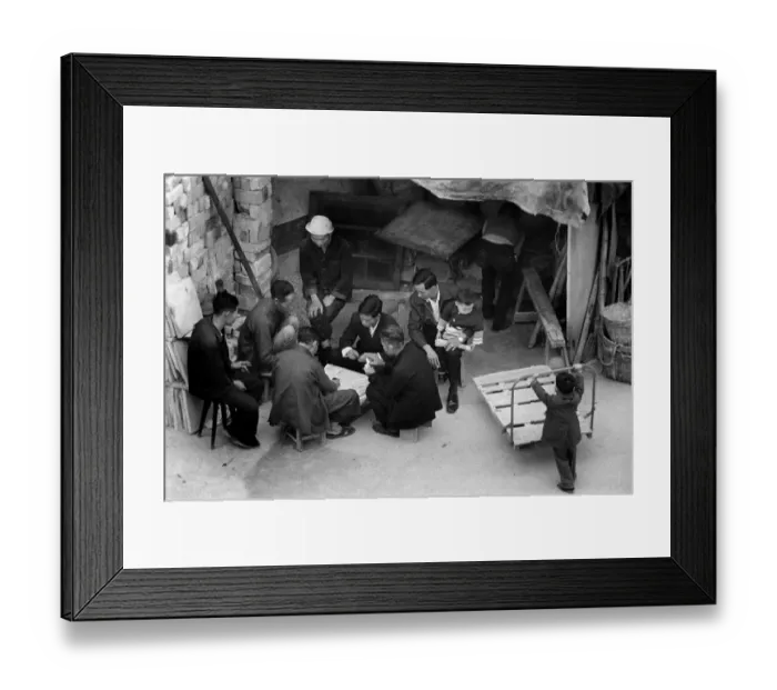 Framed Print : Hong-Kong-Players Framed Print : Hong-Kong-Players