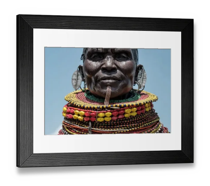 Framed Print : Kenya-Culture-Festival-Turkana-Woman Framed Print : Kenya-Culture-Festival-Turkana-Woman