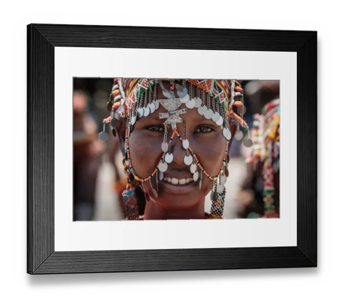 Framed Print : Kenya-Culture-Festival-Turkana-Woman-Face Framed Print : Kenya-Culture-Festival-Turkana-Woman-Face