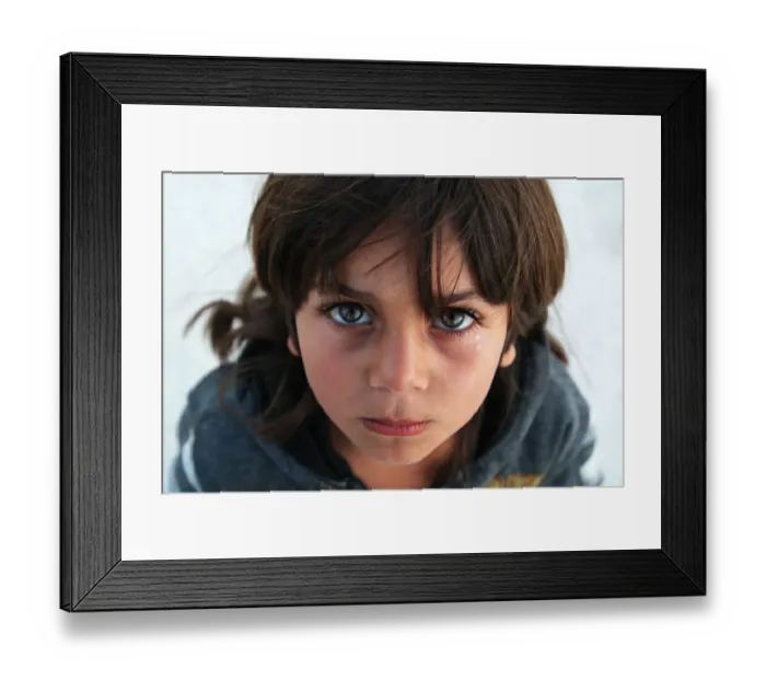 Framed Print : Syria-Child-Portrait-Eyes-Look Framed Print : Syria-Child-Portrait-Eyes-Look