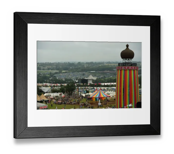 Framed Print : Britain-Entertainment-Music-Glastonbury Framed Print : Britain-Entertainment-Music-Glastonbury