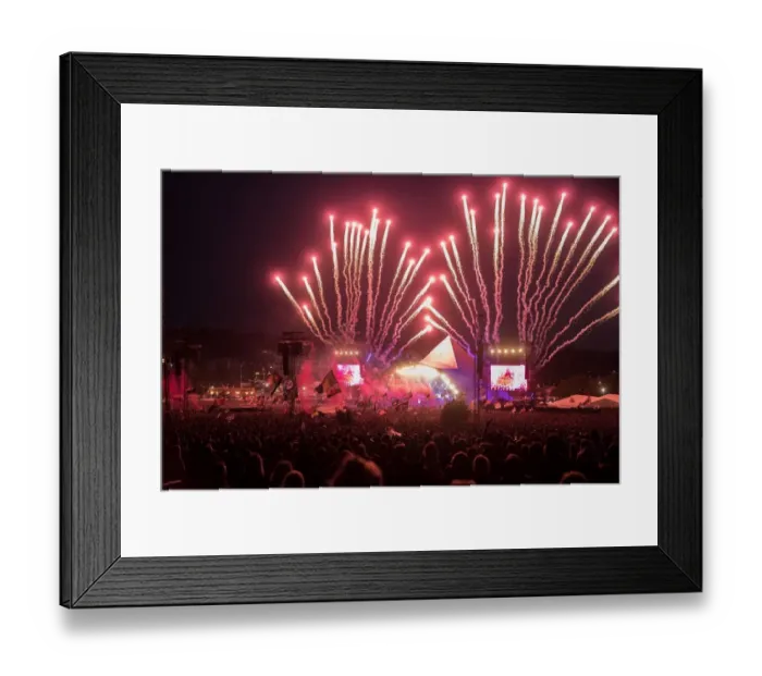 Framed Print : Britain-Entertainment-Music-Glastonbury Framed Print : Britain-Entertainment-Music-Glastonbury