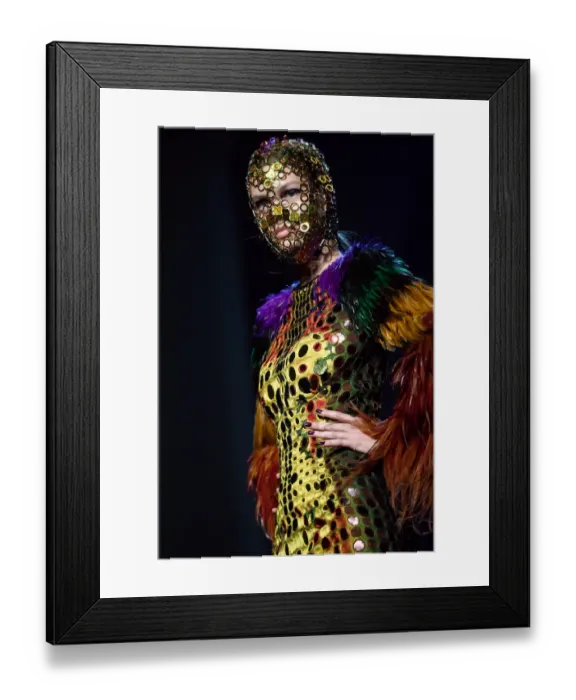 Framed Print : Fashion-France-Gaultier Framed Print : Fashion-France-Gaultier