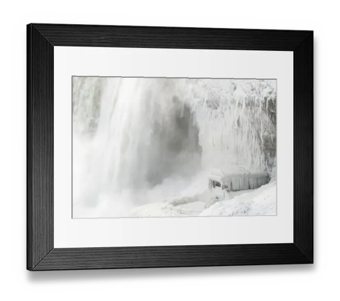 Framed Print : Canada-Weather-Niagara Falls